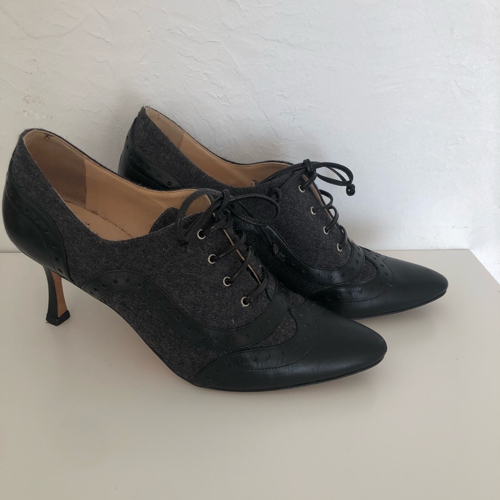 Manolo Blahnik Laced Up Shoes